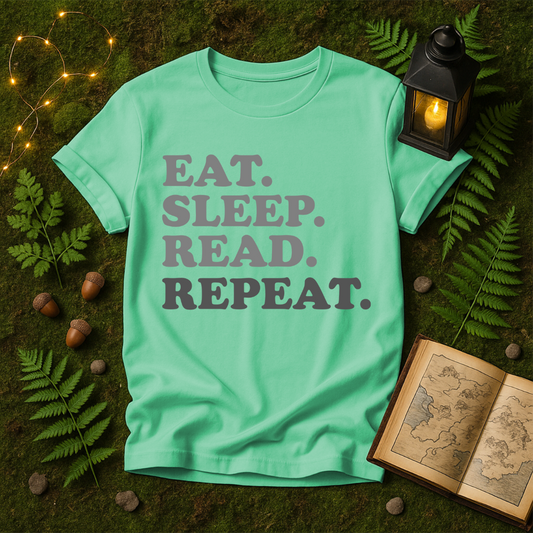 638 - EAT SLEEP READ REPEAT