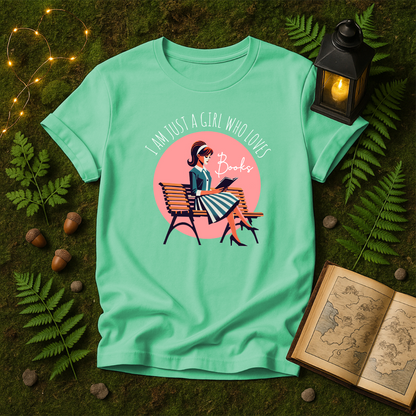 DESIGN 18 -  JUST A GIRL WHO LOVES READING