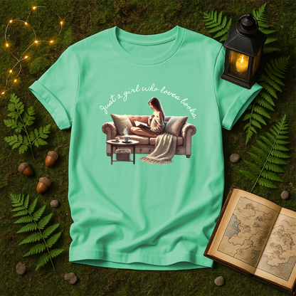 DESIGN 47 - JUST A GIRL WHO LOVES BOOKS