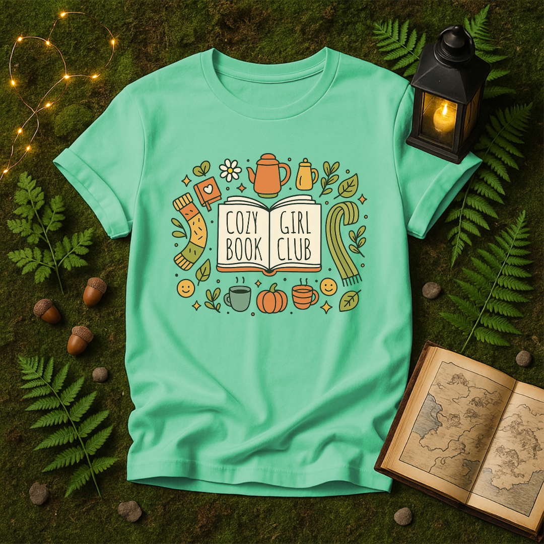 DESIGN 496 -  COZY GIRL BOOK CLUB