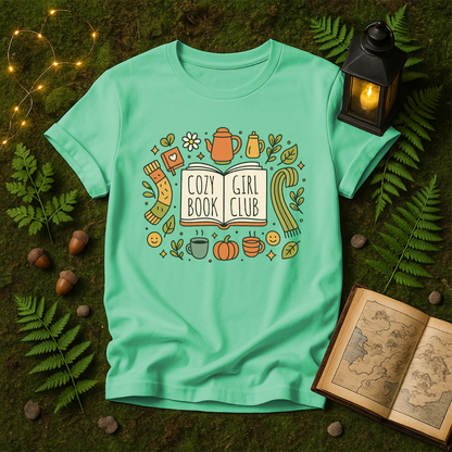 DESIGN 496 -  COZY GIRL BOOK CLUB