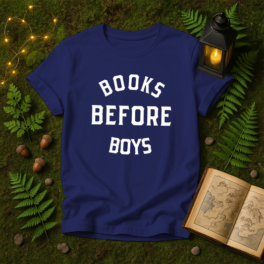 DESIGN 129 - BOOKS BEFORE BOYS