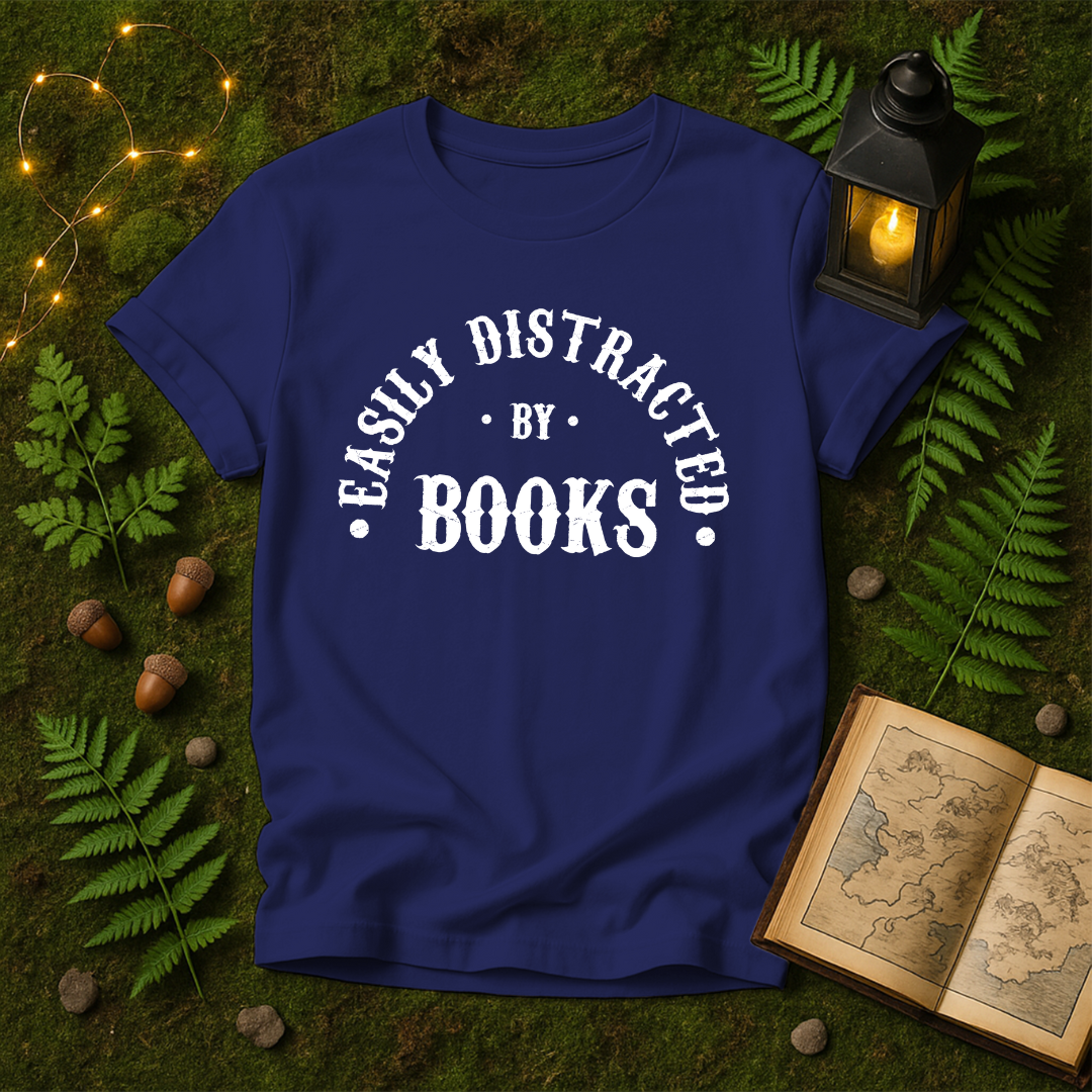 DESIGN 318 - EASILY DISTRACTED BY BOOKS