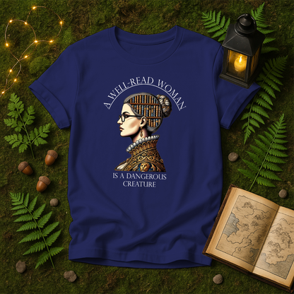 DESIGN 49 - A WELL READ WOMAN IS A DANGEROUS CREATURE