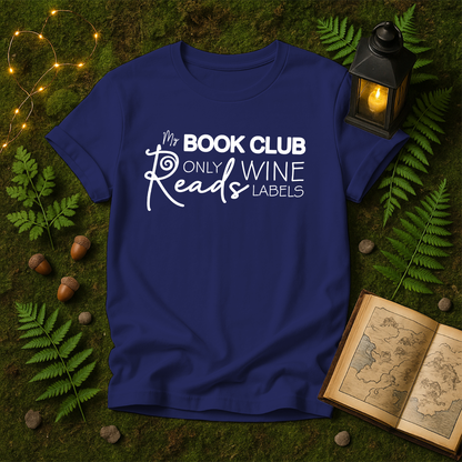 DESIGN 107 - MY BOOK CLUB ONLY READS WINE LABELS