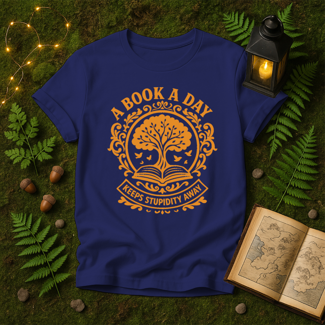 DESIGN 283 - A BOOK A DAY KEEPS STUPIDITY AWAY