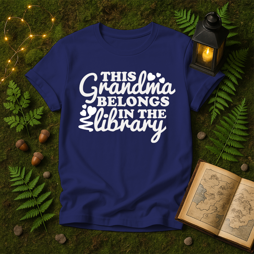 796 - THIS GRANDMA BELONGS IN THE LIBRARY