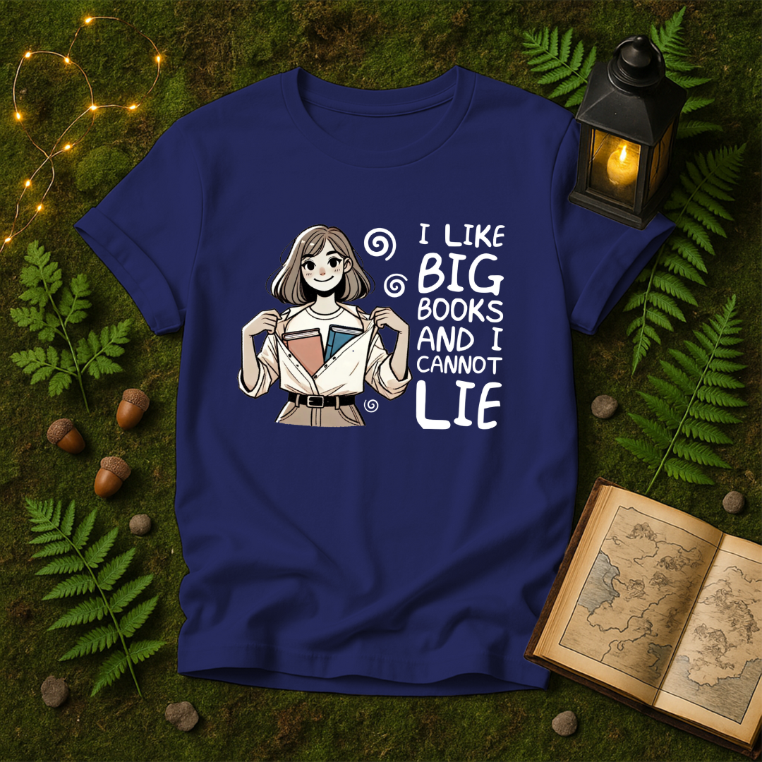 DESIGN 27 -  I LIKE BIG BOOKS AND CANNOT LIE