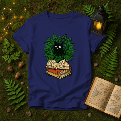 DESIGN 352 - CAT POT AND BOOKS