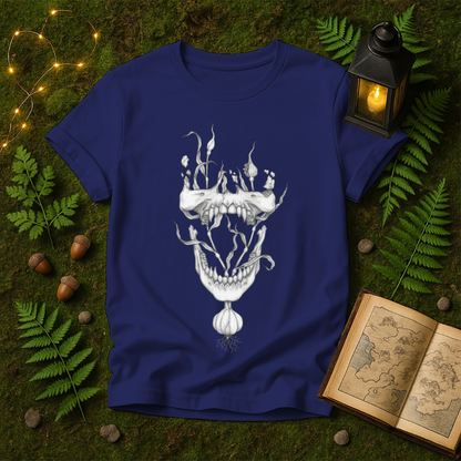 1120 - FLORAL DRACULA SKULL