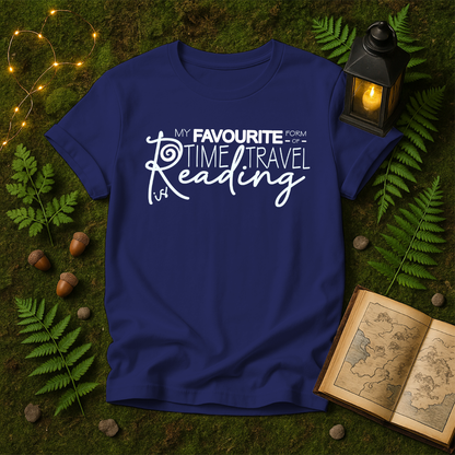 DESIGN 108 - MY FAVOURITE FORM OF TIME TRAVEL IS READING