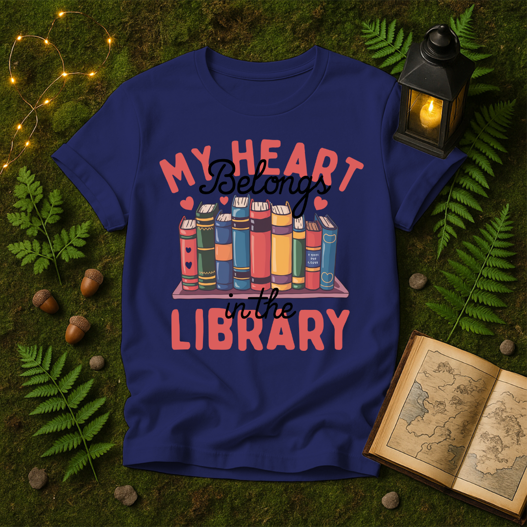 715 - MY HEART BELONGS IN THE LIBRARY