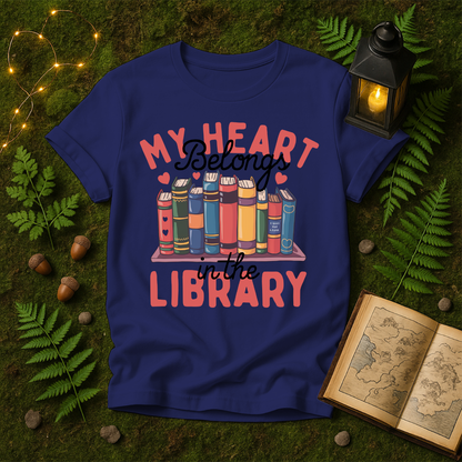 715 - MY HEART BELONGS IN THE LIBRARY