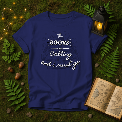 DESIGN 62 - THE BOOKS ARE CALLING AND I MUST GO