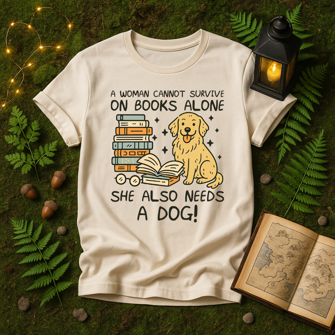 DESIGN 478 -  A WOMAN NEEDS A DOG