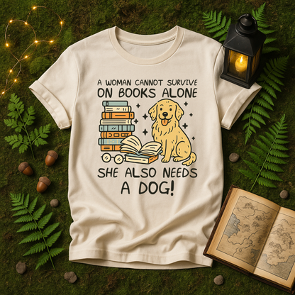 DESIGN 478 -  A WOMAN NEEDS A DOG