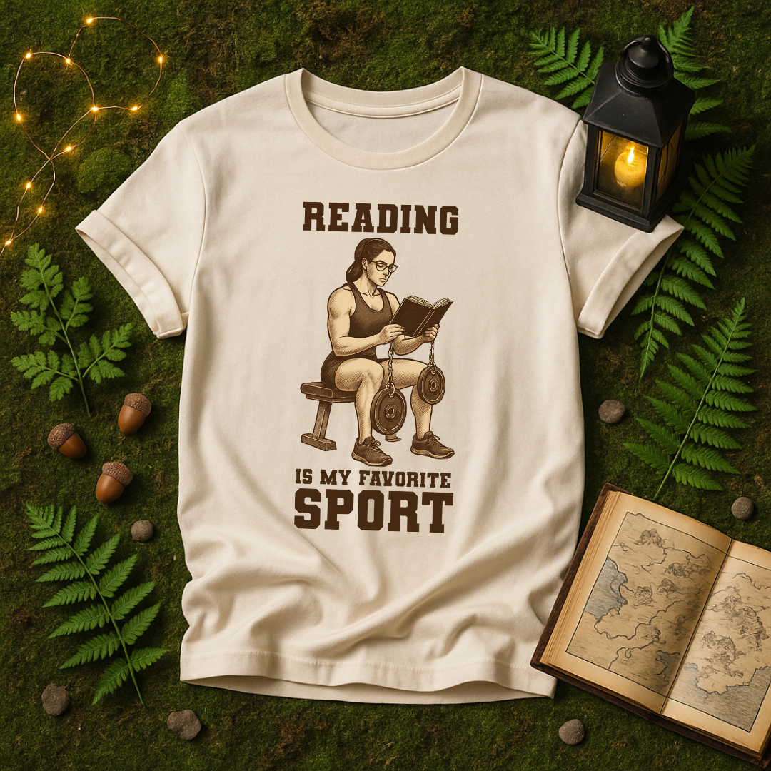 DESIGN 392 - READING IS MY FAVORITE SPORT