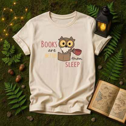 DESIGN 299 - BOOKS ARE BETTER THAN SLEEP