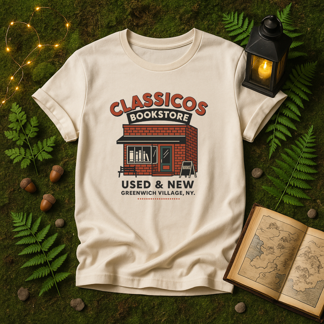 DESIGN 291 - CLASSICOS BOOKSTORE USED & NEW GREENWICH VILLAGE, NY