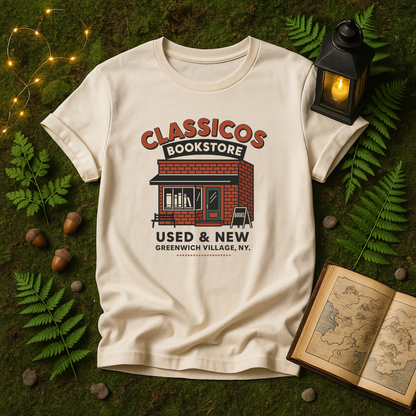 DESIGN 291 - CLASSICOS BOOKSTORE USED & NEW GREENWICH VILLAGE, NY