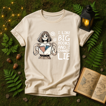 DESIGN 27 -  I LIKE BIG BOOKS AND CANNOT LIE