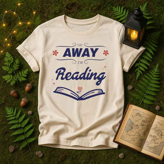 DESIGN 40- GO AWAY IM READING