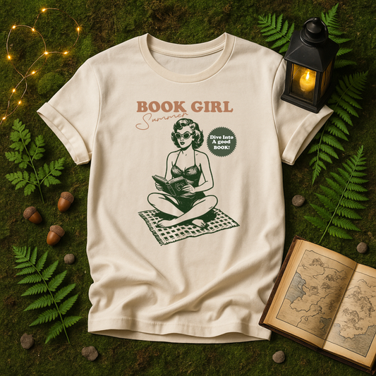 DESIGN 542 - BOOK GIRL SUMMER
