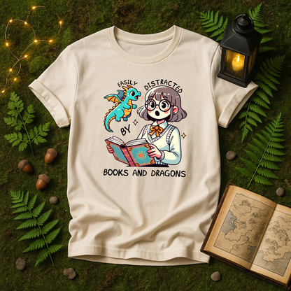 DESIGN 44 - EASILY DISTRACTED BY BOOKS AND DRAGONS