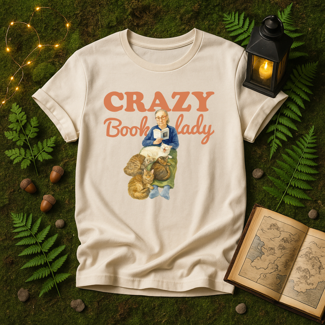 1087 - CRAZY BOOK LADY