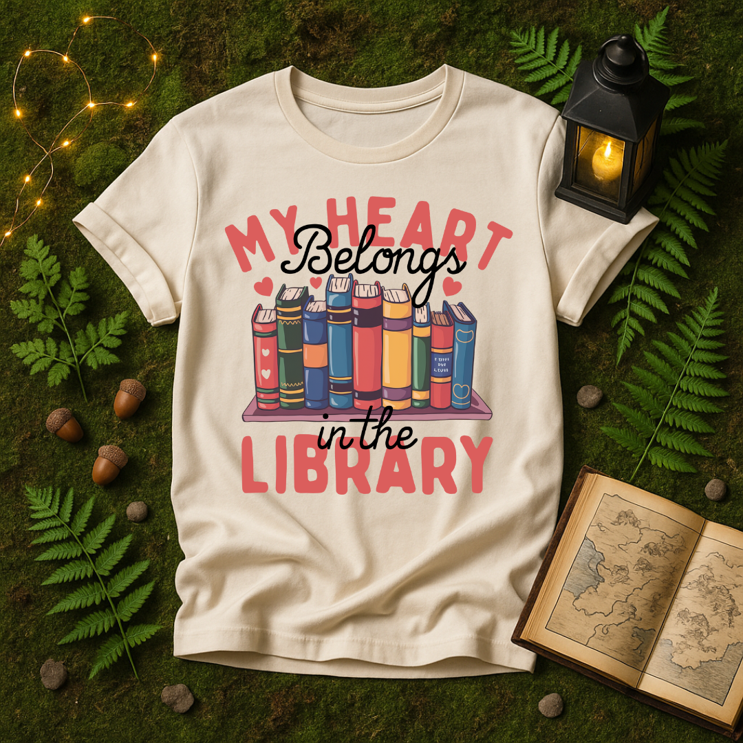 715 - MY HEART BELONGS IN THE LIBRARY