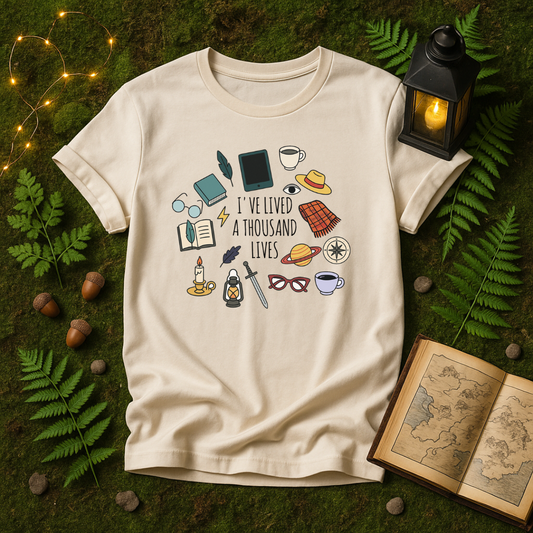 DESIGN 414 - IVE LIVED A THOUSAND LIVES