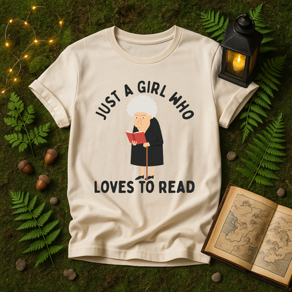 1089 - JUST A GIRL WHO LOVES TO READ