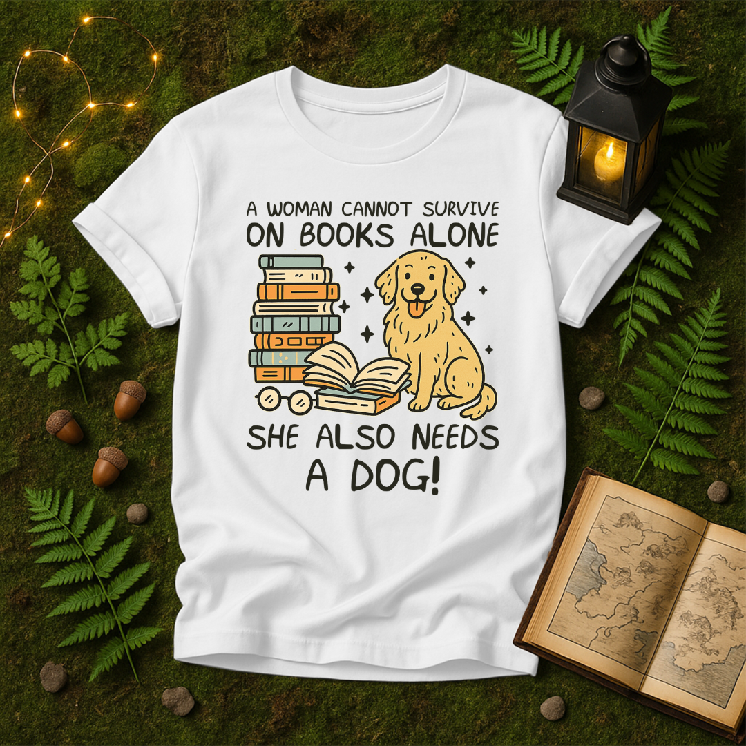 DESIGN 478 -  A WOMAN NEEDS A DOG