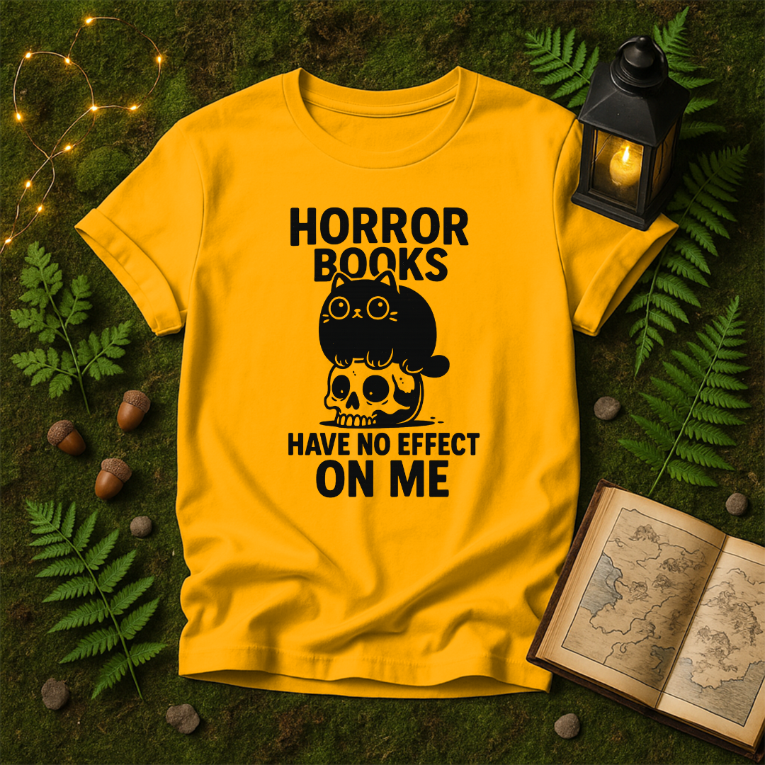 DESIGN 423 - HORROR BOOKS HAVE NO EFFECT ON ME