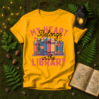 715 - MY HEART BELONGS IN THE LIBRARY